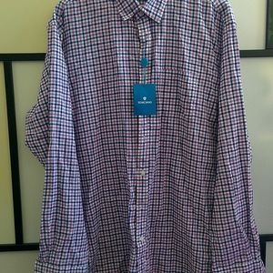 *NEW* Toscano linen/cotton Men's button down shirt